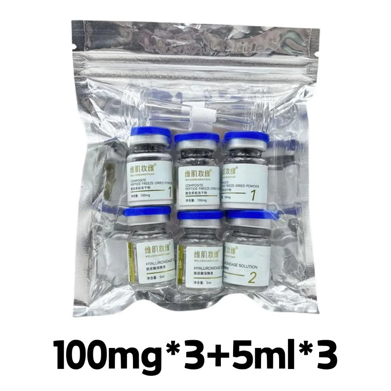 Blue Copper Peptide Freeze-Dried Powder Set – Firming, Wrinkle Care & Skin Renewal Treatment