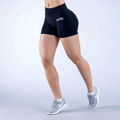 Fashion Shorts Low Waist Seamless Yoga Shorts Scrunch Bum Gym Shorts Women Workout Biker Stretch Fitness Shorts
