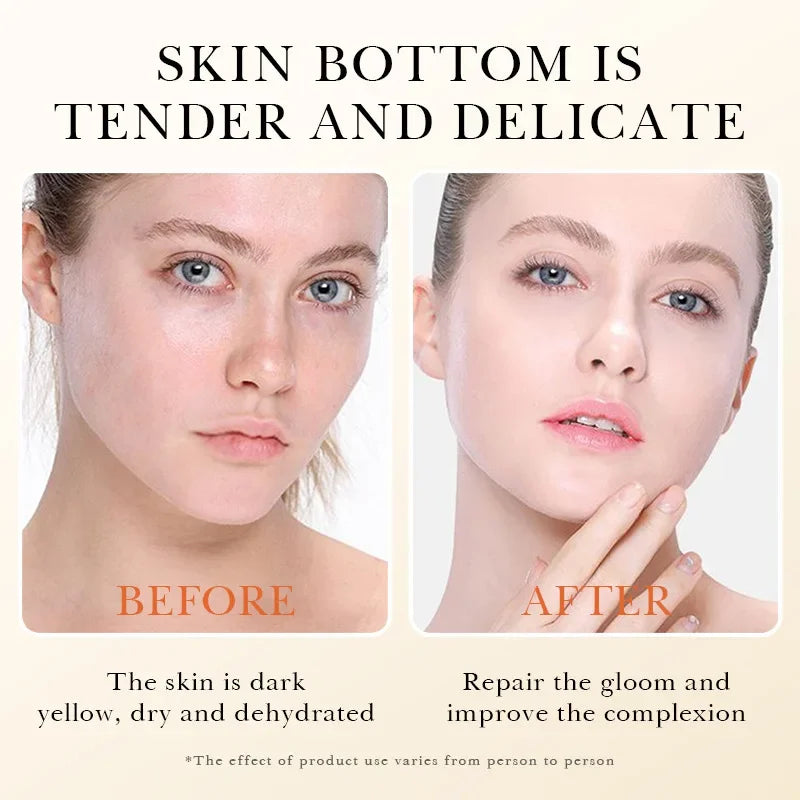 Yeast Freeze-Dried Power Facial Microneedling Serum Skin Care Set Shrink Pores Moisturizing Brighten Anti Aging Peptides Essence