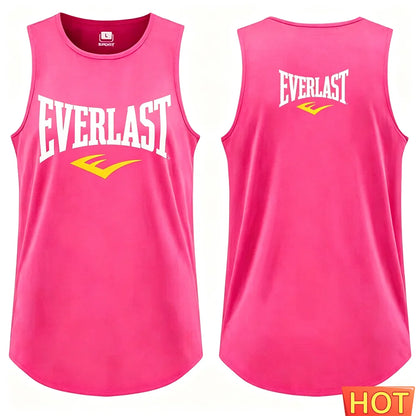 Summer Gym men's t-shirts and tank tops Breathable New Boxing Men's Tank Top Men sportswear Quick Drying boxing training T-shirt