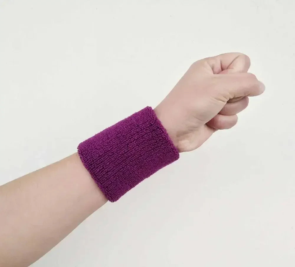 1pc Sports Wristband L XL Sweatband Hand Band Sweat Wrist Support Brace Wrap Guards for Gym Volleyball Basketball Tennis Summer