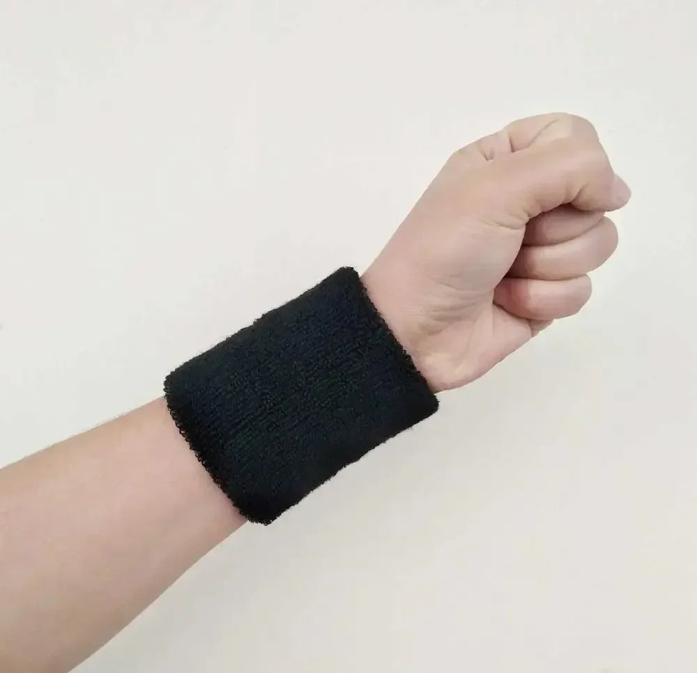 1pc Sports Wristband L XL Sweatband Hand Band Sweat Wrist Support Brace Wrap Guards for Gym Volleyball Basketball Tennis Summer
