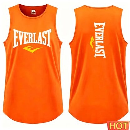 Summer Gym men's t-shirts and tank tops Breathable New Boxing Men's Tank Top Men sportswear Quick Drying boxing training T-shirt