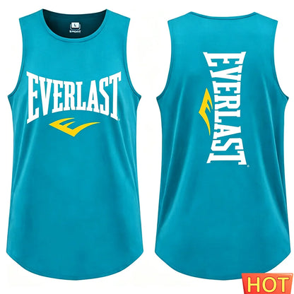 Summer Gym men's t-shirts and tank tops Breathable New Boxing Men's Tank Top Men sportswear Quick Drying boxing training T-shirt