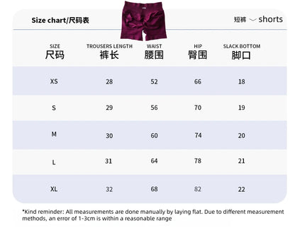 Fashion Shorts Low Waist Seamless Yoga Shorts Scrunch Bum Gym Shorts Women Workout Biker Stretch Fitness Shorts