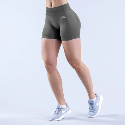 Fashion Shorts Low Waist Seamless Yoga Shorts Scrunch Bum Gym Shorts Women Workout Biker Stretch Fitness Shorts