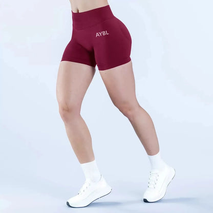 Fashion Shorts Low Waist Seamless Yoga Shorts Scrunch Bum Gym Shorts Women Workout Biker Stretch Fitness Shorts