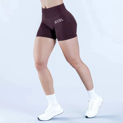 Fashion Shorts Low Waist Seamless Yoga Shorts Scrunch Bum Gym Shorts Women Workout Biker Stretch Fitness Shorts
