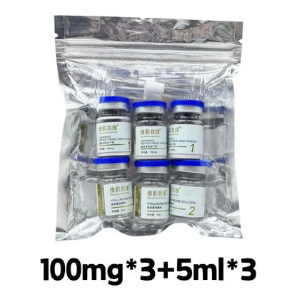 Blue Copper Peptide Freeze-Dried Powder Set – Firming, Wrinkle Care & Skin Renewal Treatment
