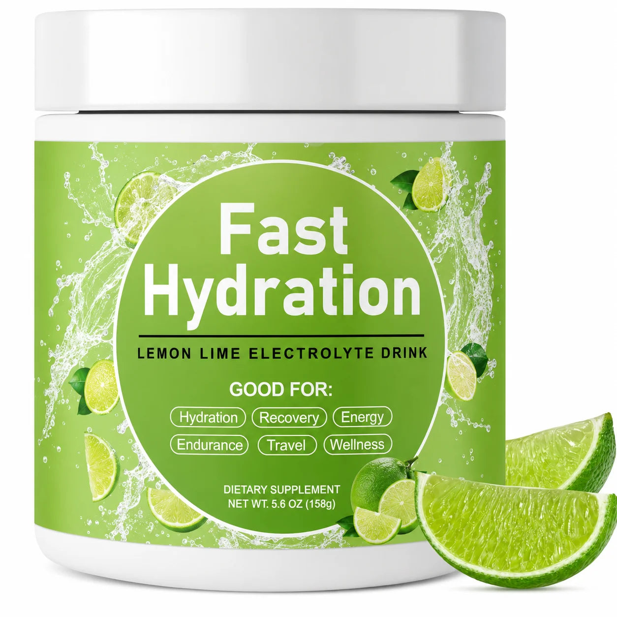 Electrolyte Drink Powder 158g 30 Serving with Sodium Potassium,Magnesium Calcium Support Exercise Recovery Energy Enhancement