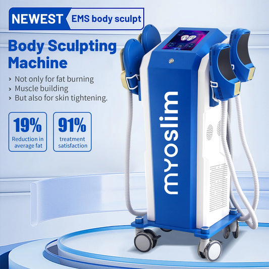 6500W High Power MYOslim PRO NEO Body Sculpt Machine EMS EMT RF Nova Slimming Device Pelvic Floor Muscle Trainer