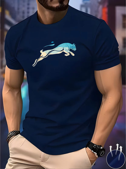 New Men’s Quick Dry Letter Short Sleeve Sport T Shirt Gym Jerseys Fitness Shirt Trainer Running T-Shirt Teenager Breathable