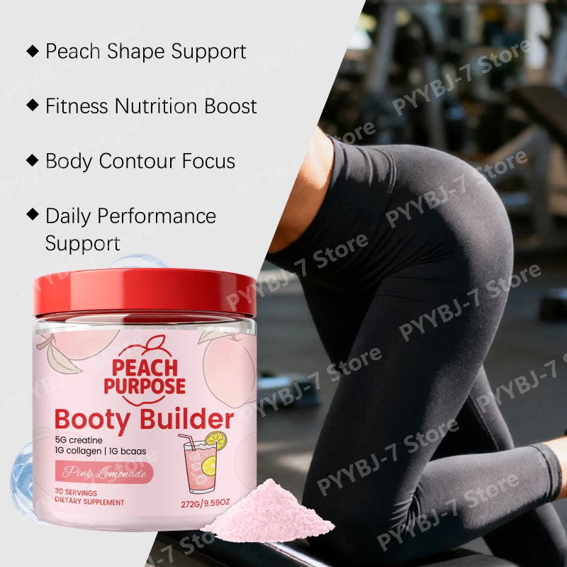 Women’s Collagen Protein Powder with BCAA Creatine Workout RecoveryDrinkforMuscle Tone Skin Support Fitness Nutrition Supplement