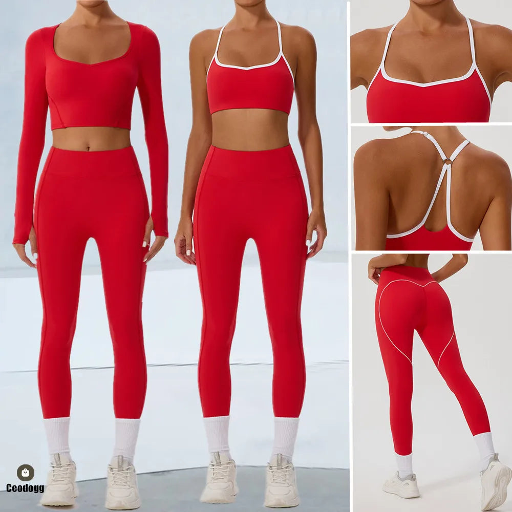 Yoga Long Sleeve Crop Tops Sports T-shirts Expose Navel Gym Workout Long Sleeve Women Running Shirts Quick Dry Fitness Top XP122