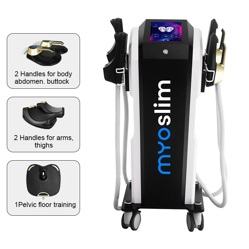 6500W High Power MYOslim PRO NEO Body Sculpt Machine EMS EMT RF Nova Slimming Device Pelvic Floor Muscle Trainer