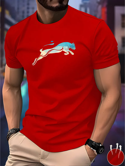 New Men’s Quick Dry Letter Short Sleeve Sport T Shirt Gym Jerseys Fitness Shirt Trainer Running T-Shirt Teenager Breathable