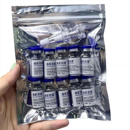 Blue Copper Peptide Freeze-Dried Powder Set – Firming, Wrinkle Care & Skin Renewal Treatment