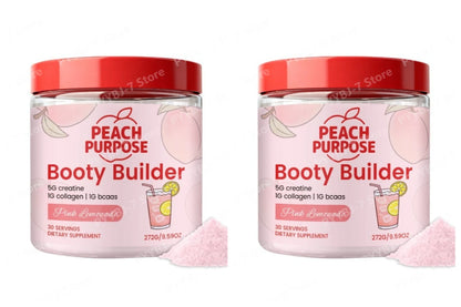 Women’s Collagen Protein Powder with BCAA Creatine Workout RecoveryDrinkforMuscle Tone Skin Support Fitness Nutrition Supplement