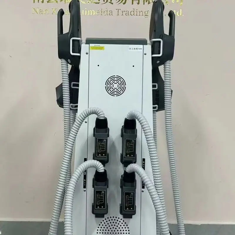 Myoslim RF High Intensity Vibration Pulse Electromagnetic Body Shaping Professional Muscle Growth And Fat Burning  Machine