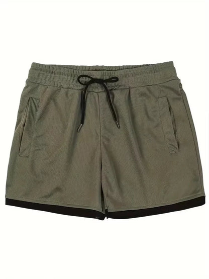 Men's ALPHA Printed Shorts, Suitable for Fitness and Running, Quick-dry and Breathable, Three-quarter Length