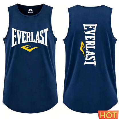 Summer Gym men's t-shirts and tank tops Breathable New Boxing Men's Tank Top Men sportswear Quick Drying boxing training T-shirt